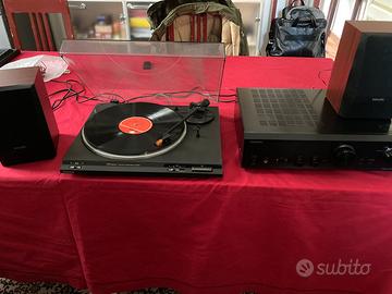 amplificatore e casse