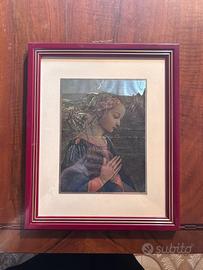 Madonna in preghiera (da Filippo Lippi)