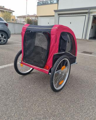 Carrello trasporto cani