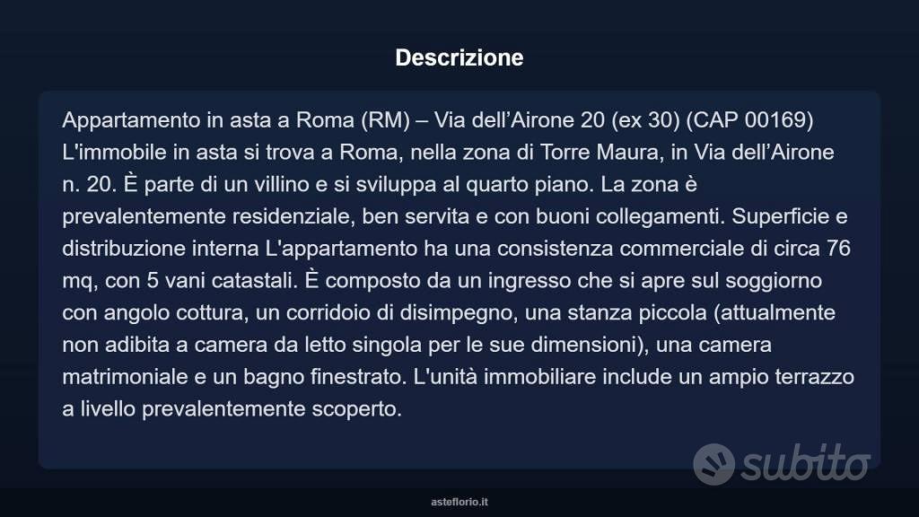 Appartamento – RM - Vista 3