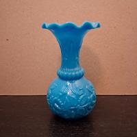 Vasetto in opaline turchese