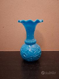 Vasetto in opaline turchese