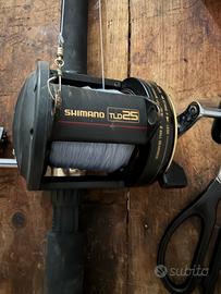 Canna Shimano tld 20/30  Mulinello Shimano tld 25