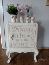 Comodino Shabby