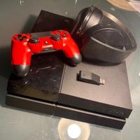 PlayStation 4 + Joypad + cuffie Sony Platinum