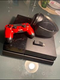 PlayStation 4 + Joypad + cuffie Sony Platinum