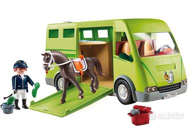 PLAYMOBIL Country 6928 furgone cavalli