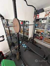 Palestra home gym - bilancieri - manubri - panca