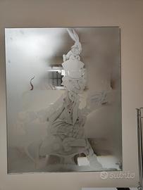 specchio decorato