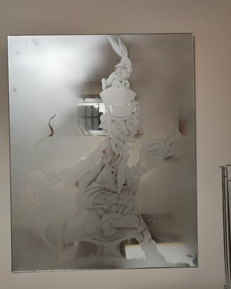 specchio decorato