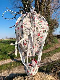 Lampadario mongolfiera con orsetto