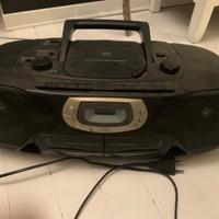 Stereo portatile PHILIPS Az1602: Radio CD cassette