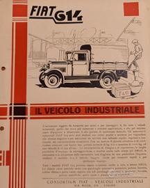 DEPLIANT/BROCHURE FURGONE FIAT 614 ANNO 1932