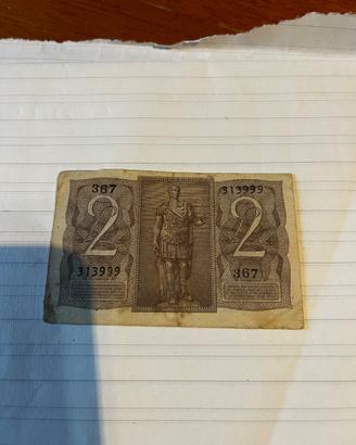 2 lire di carta