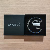 Bracciale Marlù Gioelli in acciaio e pietre blu