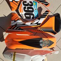 2 kit plastiche ktm sx exc 2012 2011