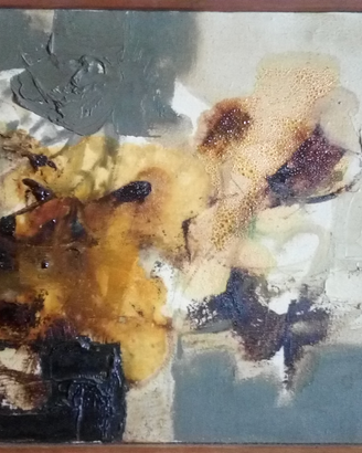 Quadro Robert Carroll olio su tela 1960