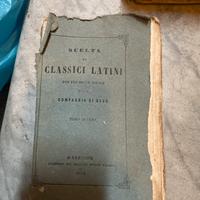 Libro antico  classici latini