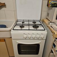 cucina a gas + forno elettrico 