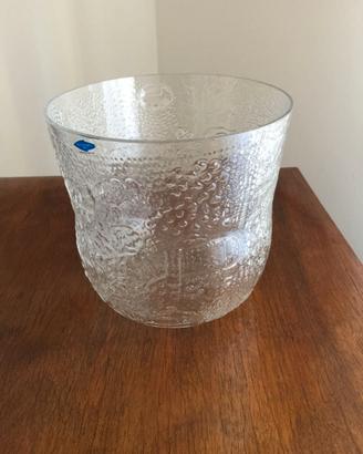 VASO finlandese di vetro goffrato