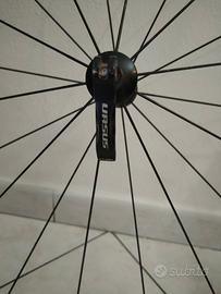 Ruota carbonio no brand profilo 35 mm per tubolare