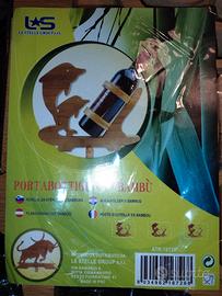 PORTABOTTIGLIE IN BAMBÙ 