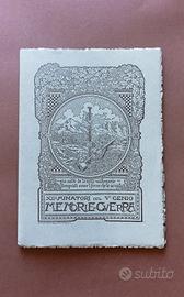 Libro 1918 - XII C.ia Minatori  V Genio Sief/ Lana