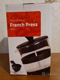 brocca filtro French press per caffè e infusi