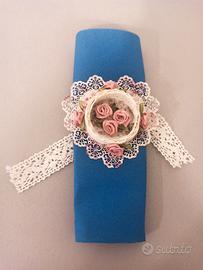 Porta tovaglioli in stile vintage shabby chic