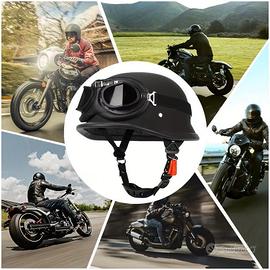 Casco da moto retrò
