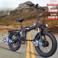 Bici elettrica 2000w 48v  50kmh autonomia 100km