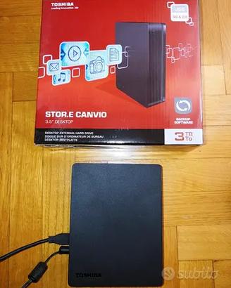Hard disk esterno 3TB Toshiba 3,5"