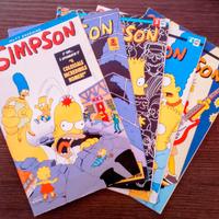 Fumetti Simpson dal n°1 al 5°