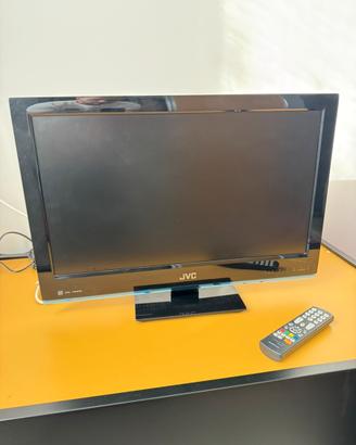 TV LED JVC 22" Full HD con telecomando e cavi