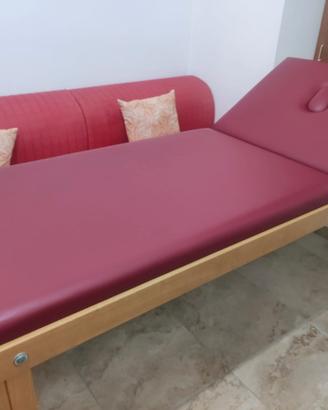 Lettino da fisioterapia/massaggio in legno