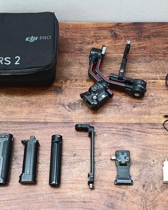 DJI Gimbal RONIN-RS2 Pro super accessoriato