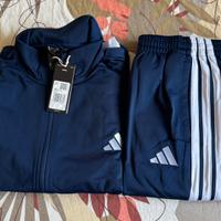 Tuta sportiva basic 3 strisce tricot track suit