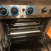 Cucina Professionale 3 fuochi + Fry Top 