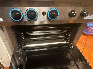 Cucina Professionale 3 fuochi + Fry Top 