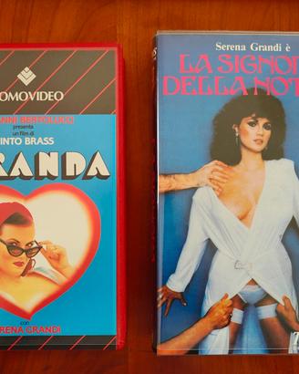 VHS bundle film con Serena Grandi