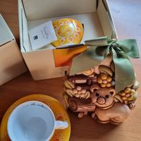 Thun tazze mai usate più formella maialino