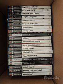 Lotto giochi Playstation 2 ps2