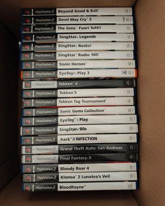 Lotto giochi Playstation 2 ps2