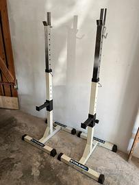 Squat Rack indipendenti regolabili in altezza