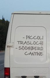Piccoli traslochi Sgombero cantine 