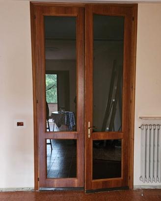 Porta a vetri doppia H 2,75m