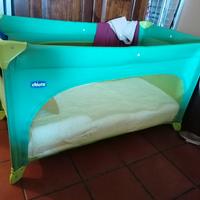 lettino box da viaggio chicco con materassino