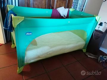 lettino box da viaggio chicco con materassino