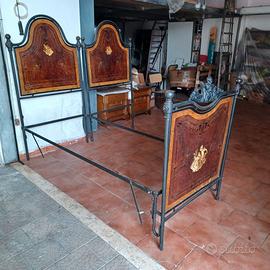 ANTICO LETTO IN FERRO SINGOLO E/O  MATRIMONIALE