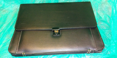 Borsa da ufficio nera multitasca